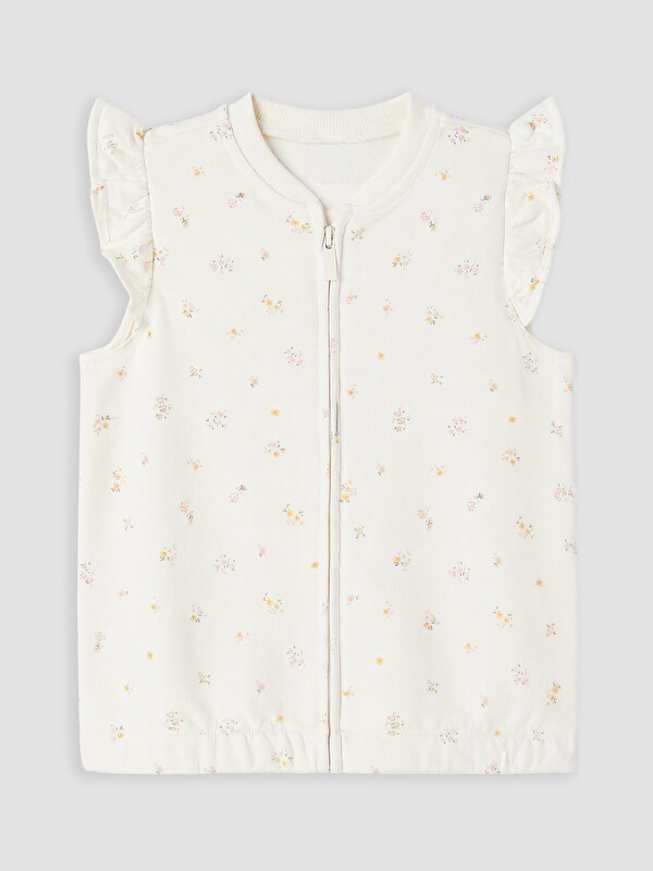 LCW baby Girl Ecru Knit Gilet