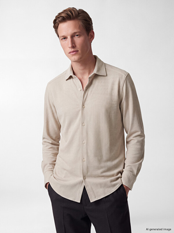 SOUTHBLUE Slim Fit Men's Shirt