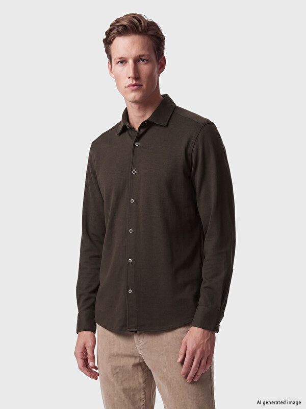 SOUTHBLUE Slim Fit Men's Shirt