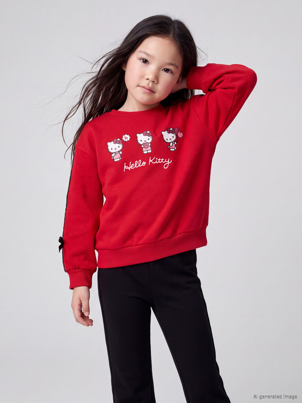 LCW Kids Hello Kitty Printed Girls' Set