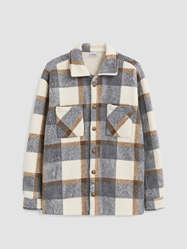 LCW Kids Plaid Boys' Shirt Jacket