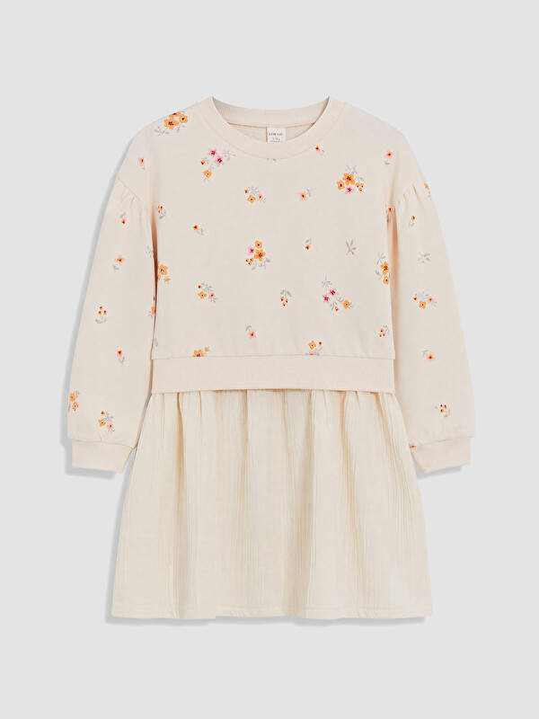 LCW Kids Девојче Екру Фустан