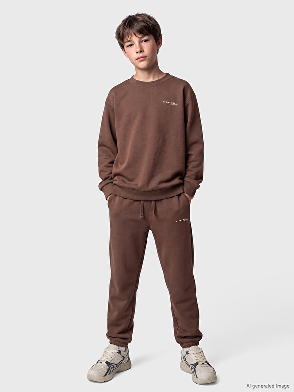LCW Kids Printed Boys' Sweatpants