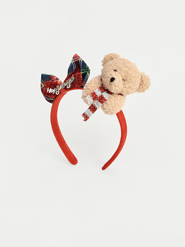 LCW JOY жаңа жыл тақырыбындағы ойыншық аю бейнелі қыз бала тәж