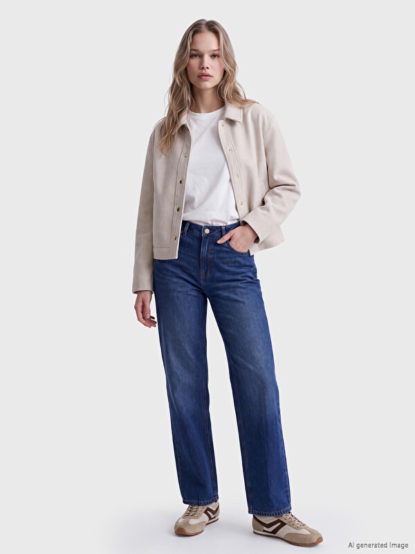 LCW Vision High Waist Regular Fit Women's Jeans
