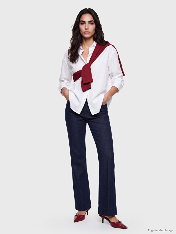 LCW Jeans High Waisted Flare Women's Jeans