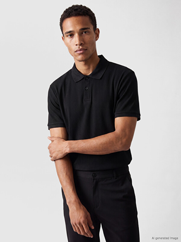 LCW Vision Polo Collar Men's T-Shirt