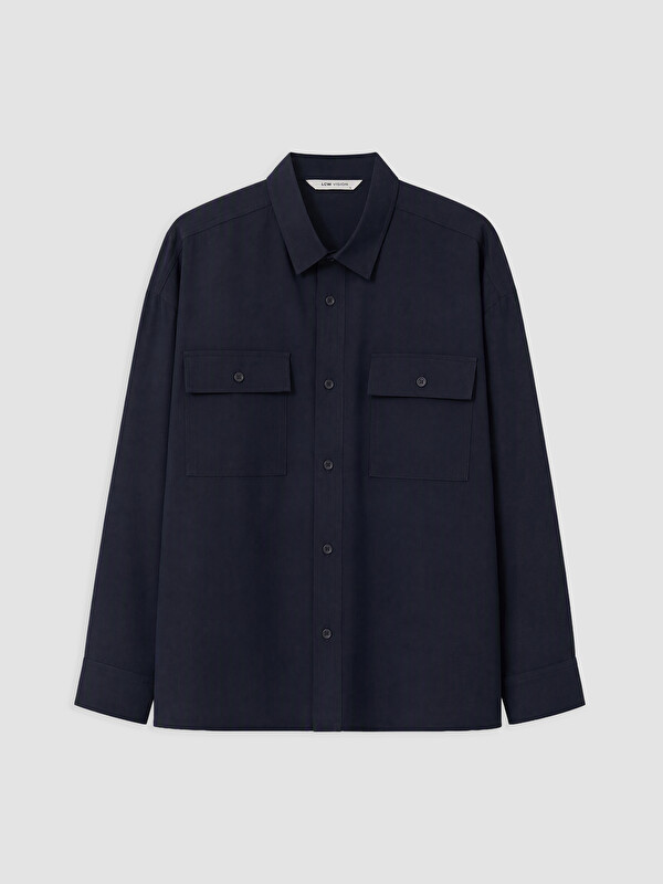LCW Vision Relaxed Fit Shirt Collar Men's Shirt