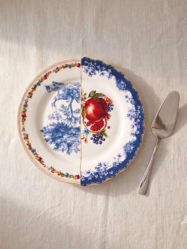 LCW HOME Porcelain Oval Serving Plate 28 cm