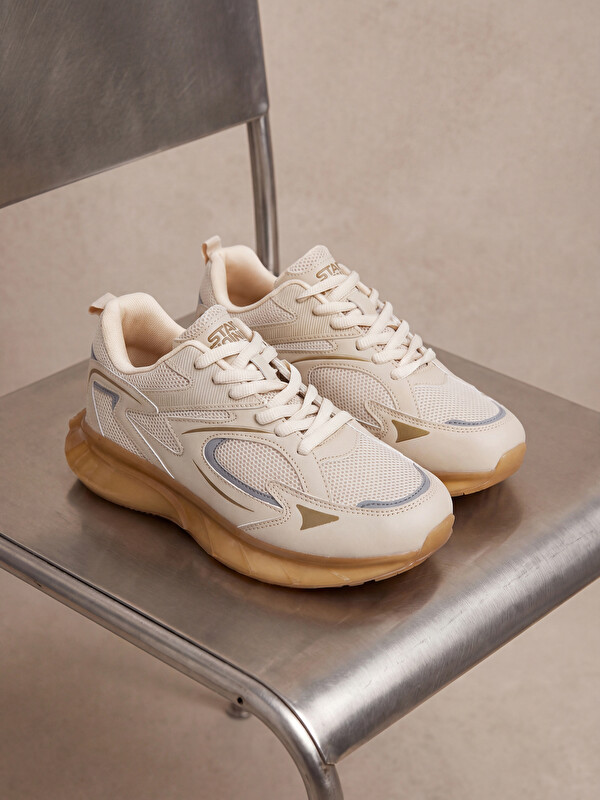 LCW STEPS Fileli Kalın Tabanlı Erkek Çocuk Sneaker