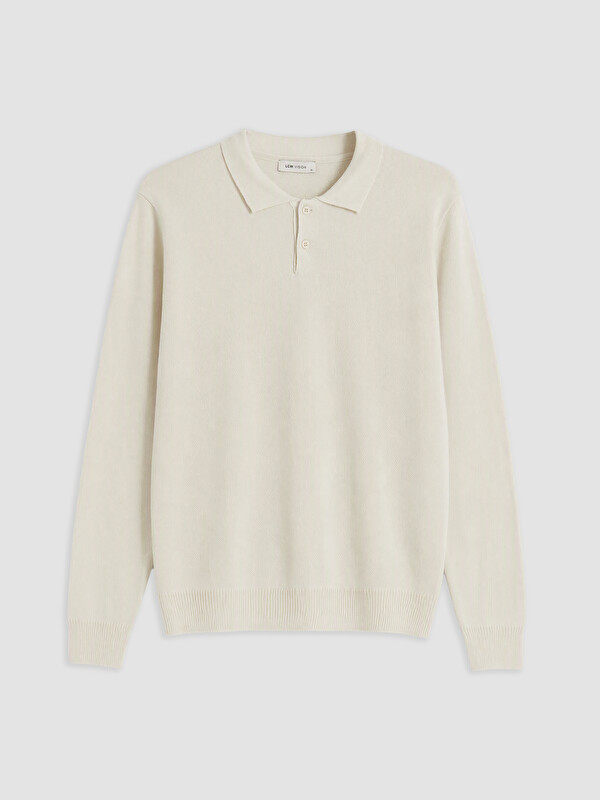 LCW Vision Polo Yaka Erkek Triko Kazak