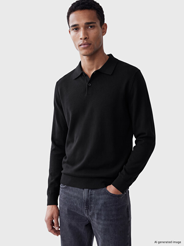 LCW Vision Polo Yaka Erkek Triko Kazak