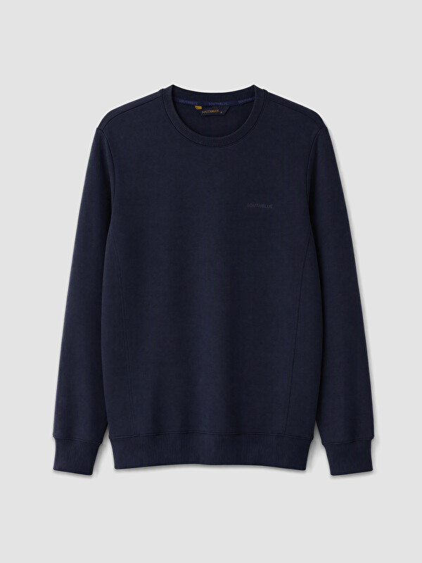 SOUTHBLUE Bisiklet Yaka Erkek Sweatshirt