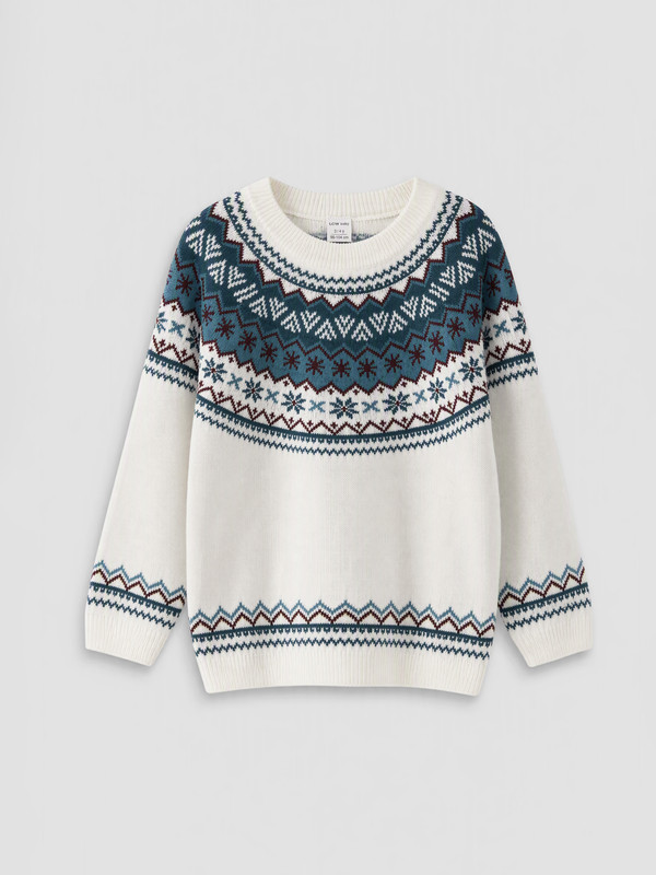LCW baby Crew Neck Baby Boys' Knitwear Sweater