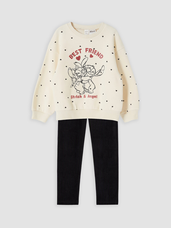 LCW Kids Girl Ecru Set