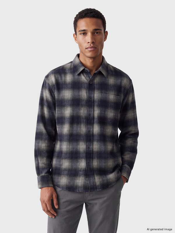 LCW Vision Regular Fit Plaid Men's Lumberjack Shirt