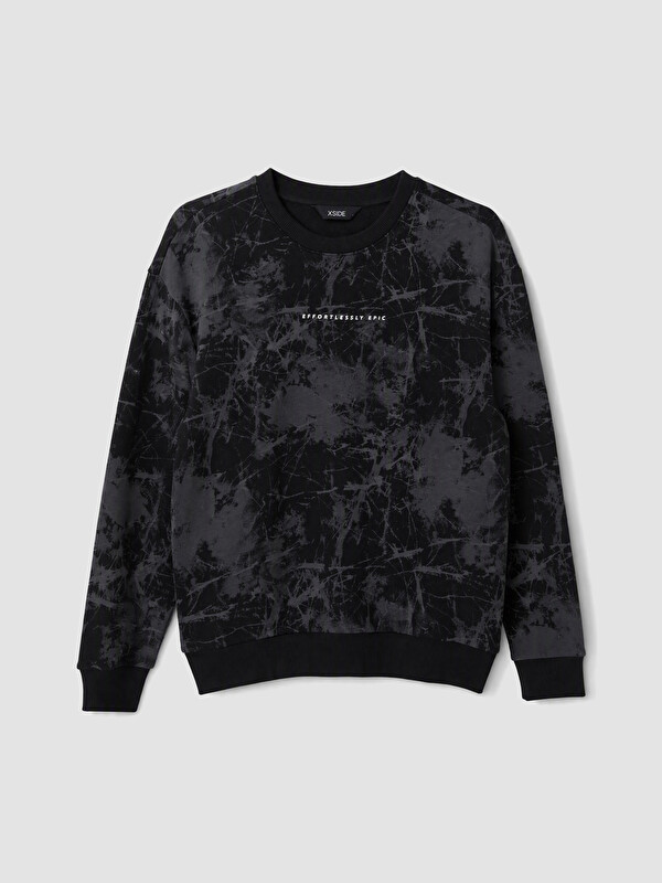 XSIDE Printed Men's Thick Sweatshirt