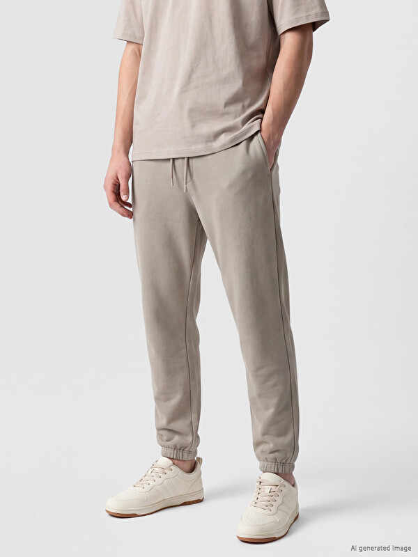 XSIDE Regular Fit Nakışlı Erkek Jogger Eşofman Altı
