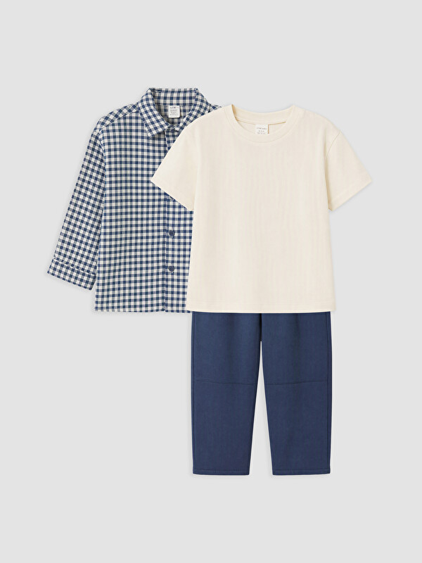 LCW baby 3-pack Baby Boys' Gabardine Set