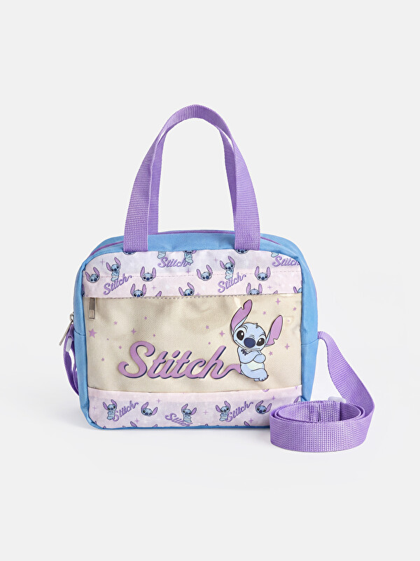 LCW ACCESSORIES Stitch Baskılı Kız Çocuk Beslenme Çantası