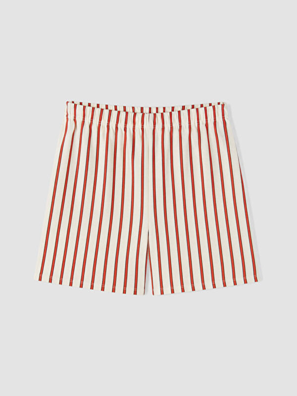 LCW DREAM Çizgili Kadın Şort Pijama Alt