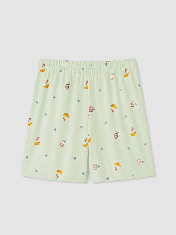 LCW DREAM Desenli Kadın Şort Pijama Alt