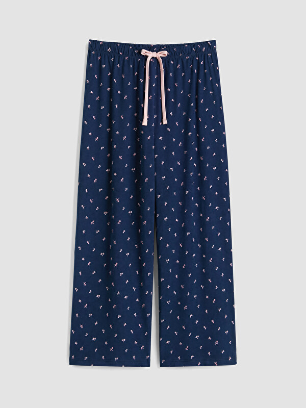 LCW DREAM Baskılı Kadın Kapri Pijama Altı