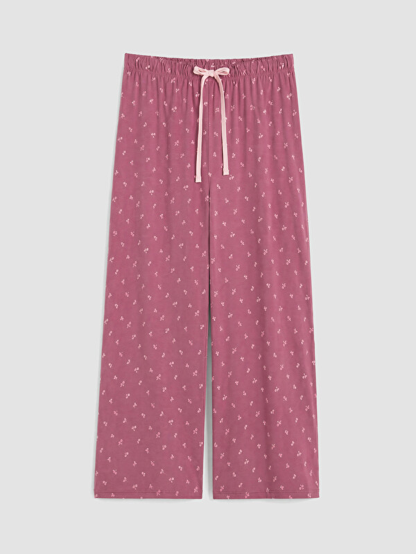 LCW DREAM Baskılı Kadın Kapri Pijama Altı