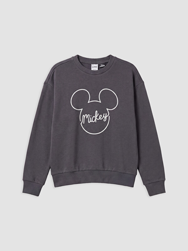 LC WAIKIKI Mickey Mouse Printed Girls' Sweatshirt