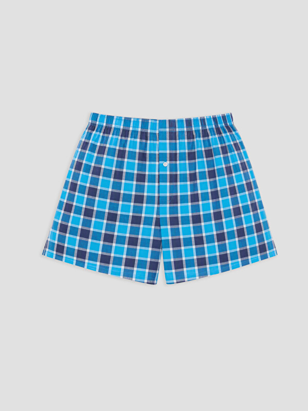LC WAIKIKI Plaid Cotton Men's Boxer 2 Pack