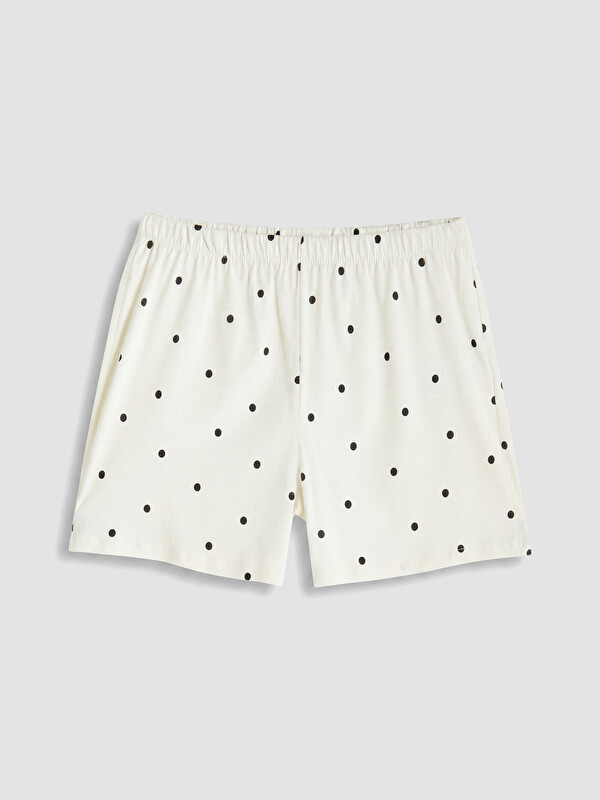 LCW DREAM Puantiyeli Kadın Şort Pijama Alt