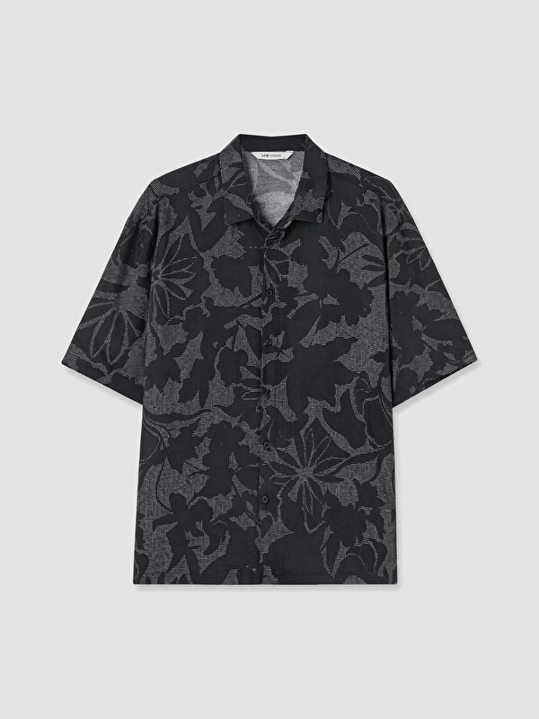 LCW Vision Regular Fit Desenli Viskon Erkek Gömlek