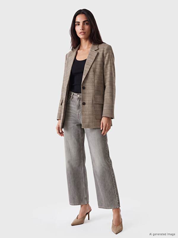 LCW Jeans Woman Grey Jeans