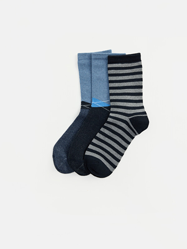 LCW Kids Boy Blue Ankle Socks