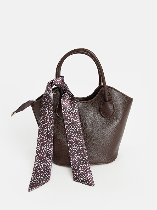LCW ACCESSORIES Deri Görünümlü Kadın Omuz Çantası