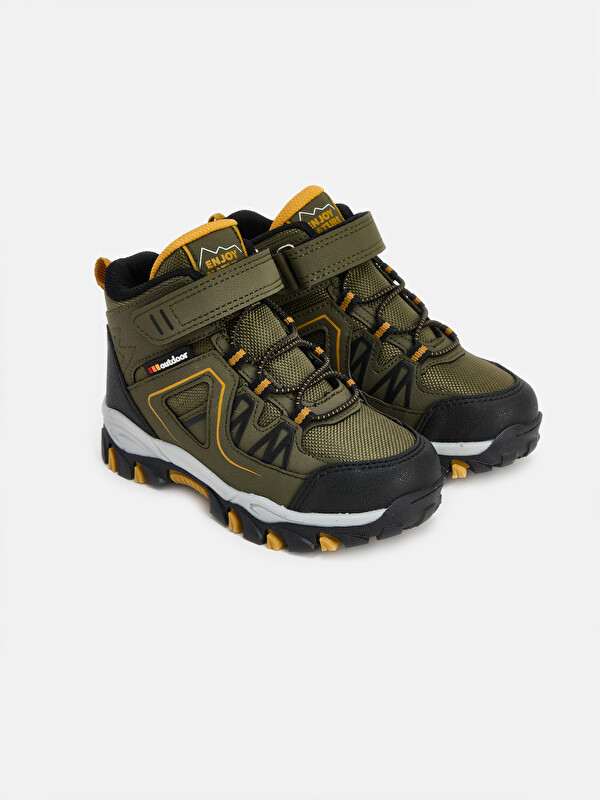 LCW STEPS Laces and Hook-and-Loop Boys' Boot