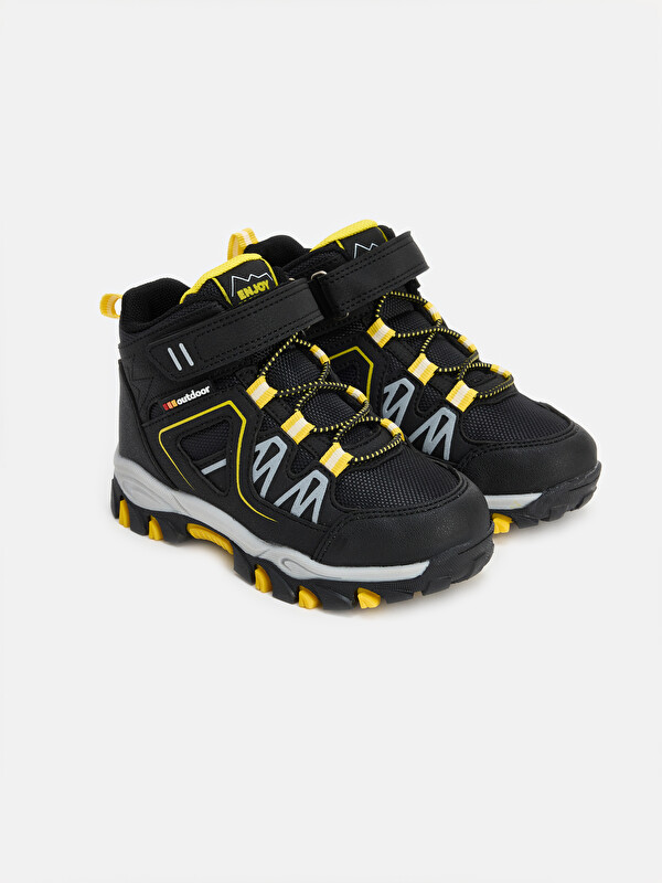 LCW STEPS Laces and Hook-and-Loop Boys' Boot