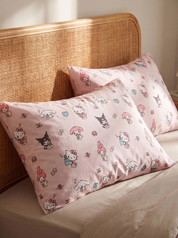 LCW HOME Hello Kitty Baskılı Yastık Kılıfı 2'li 50x70 cm