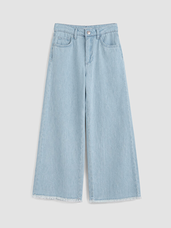 LC WAIKIKI Wideleg Kız Çocuk Jean Pantolon