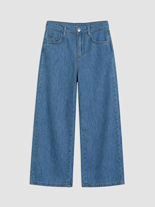 LC WAIKIKI Wideleg Kız Çocuk Jean Pantolon