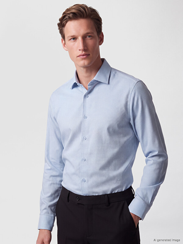 SOUTHBLUE Man Blue Shirt
