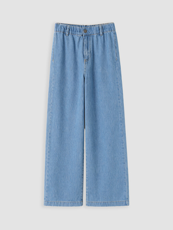 LC WAIKIKI Wideleg Kız Çocuk Jean Pantolon