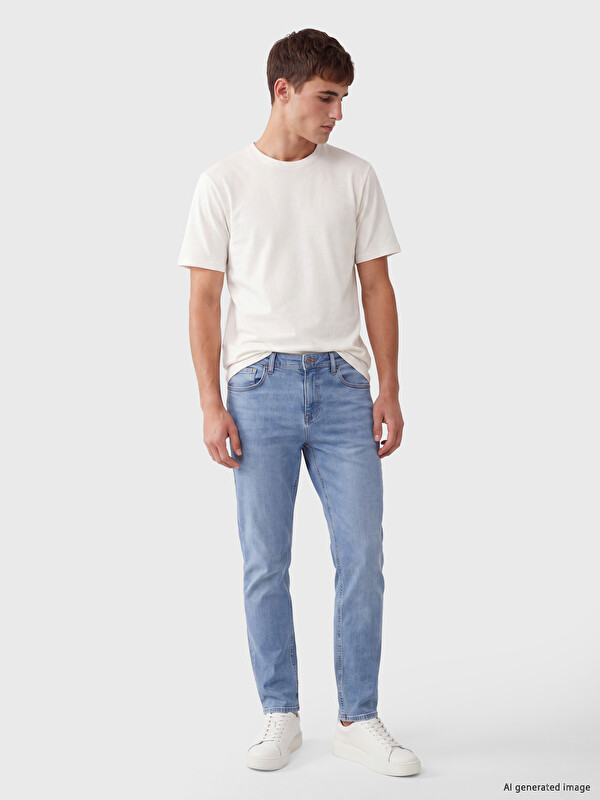 LCW Jeans 750 Slim Fit Erkek Jean Pantolon