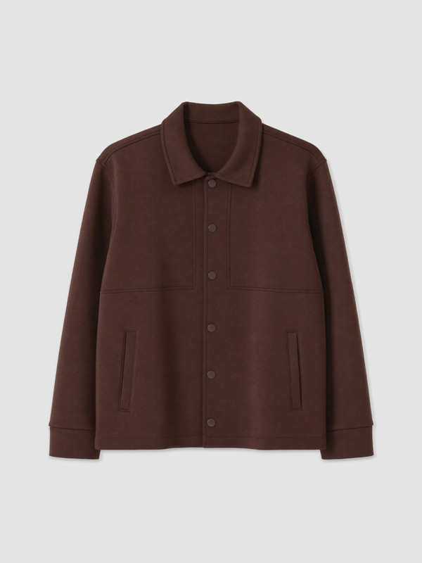 LCW Vision Man Brown Zip-Up Sweatshirt