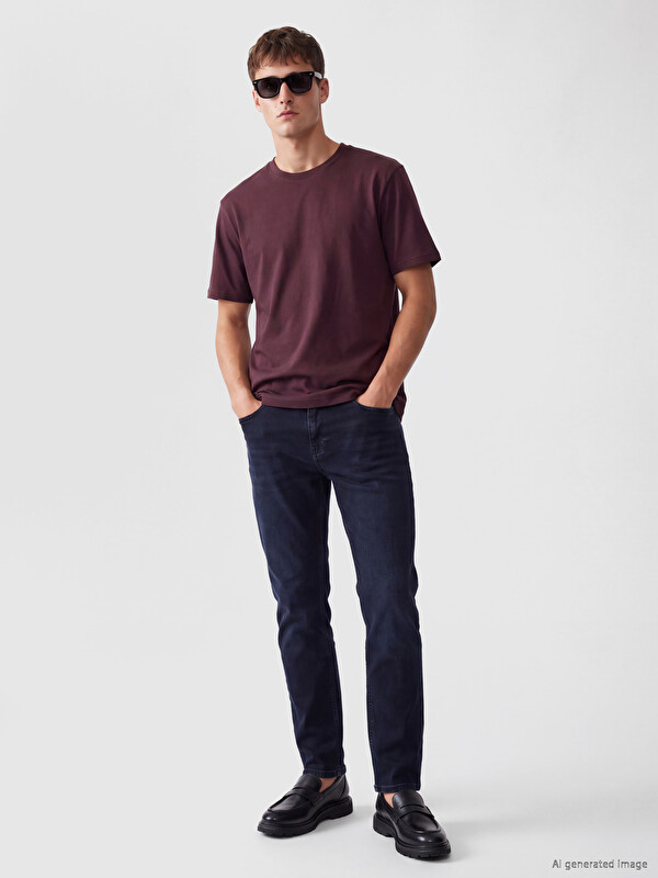 LCW Jeans Мъж Индиго Дънки