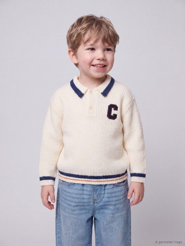 LCW baby Polo Collar Baby Boys' Knitwear Sweater