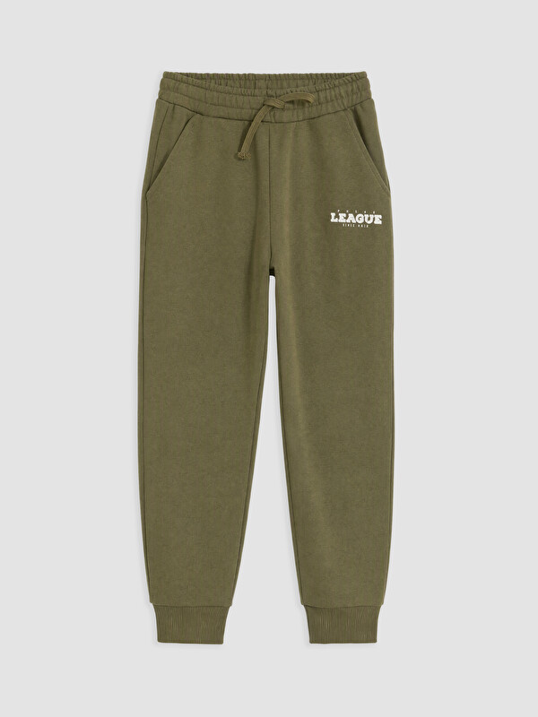 LC WAIKIKI Erkek Çocuk Baskılı Jogger Eşofman Altı