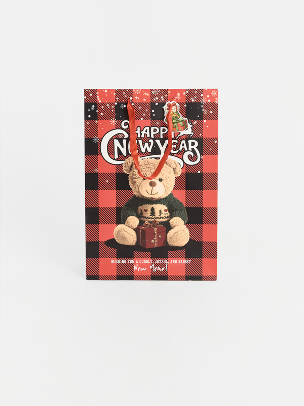 LCW JOY New Year Themed Cardboard Bag