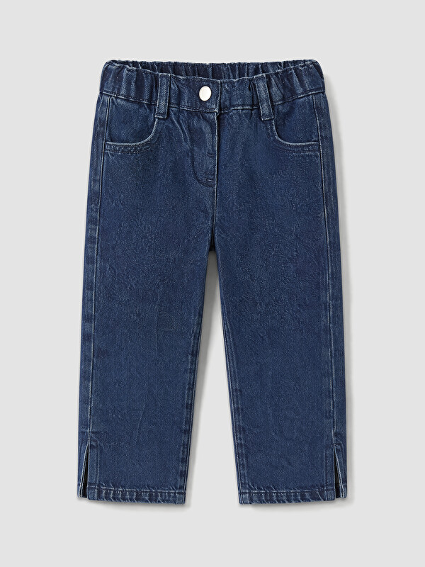 LCW baby Regular Fit Kız Çocuk Jean Pantolon