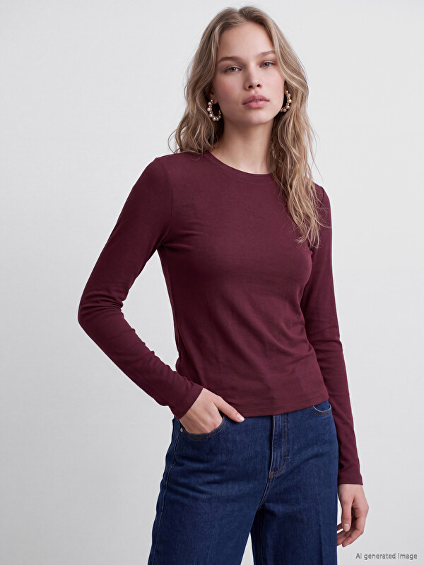 LCW Vision Wool Blended Women's Ribbed Body